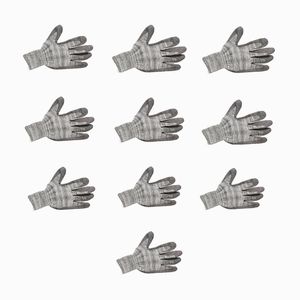 دستکش ایمنی مدل l xl بسته 10 عددی